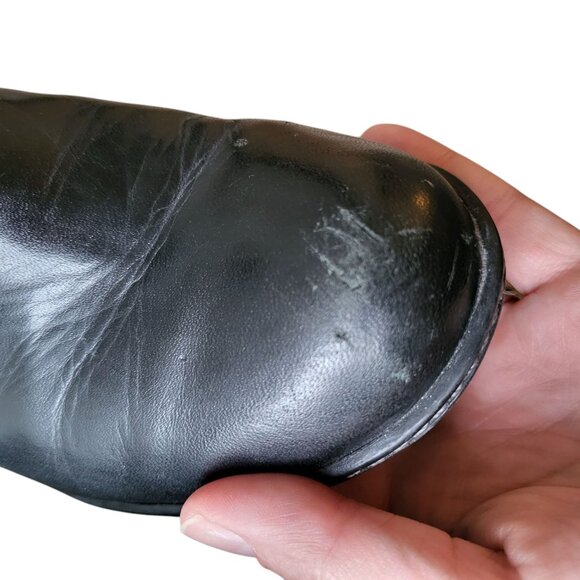 Dansko Bonita Leather Black Lace Up Ankle Boots EU 40 / US 9 Bootie Open Cut - Picture 8 of 10